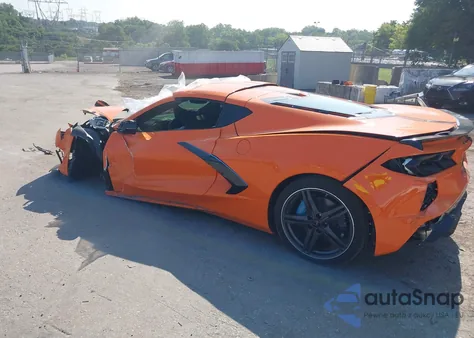 2024 Chevrolet Corvette Stingray Rwd 2Lt from USA, damaged, VIN 1G1YB2D4XR5124128